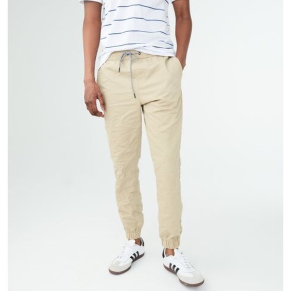 BRAND NEW Tan Joggers - Picture 1 of 8